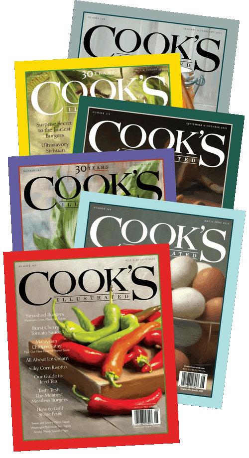 Cooks Illustrated Covers